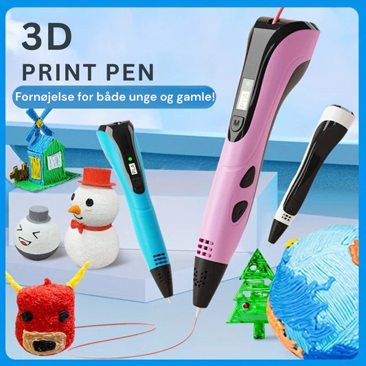 Tegn3DPen™ | Tegn i 3D – Slip kreativiteten løs!